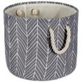 Design Imports Storage Bin, Polyester, Gray CAMZ38630